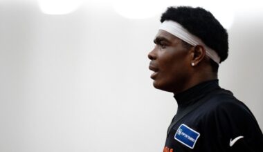 Cam Taylor-Britt leaves Bengals practice early