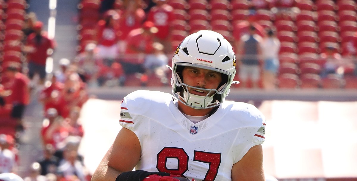 Arizona Cardinals could be missing a big piece at tight end in week two