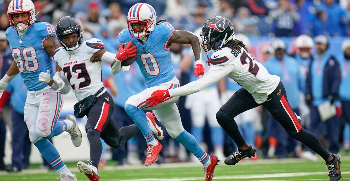 Titans vs. Texans opening odds: Tennessee opens as a 7.5-point underdog