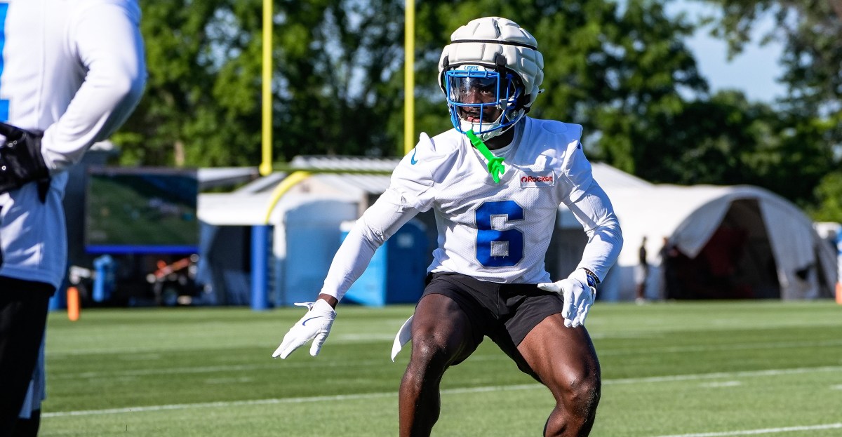 Lions DC Kelvin Sheppard feeds into Terrion Arnold Year 2 hype