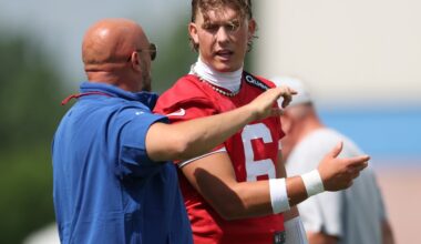 Starting Jaxson Dart was the only choice Giants’ coach Brian Daboll had