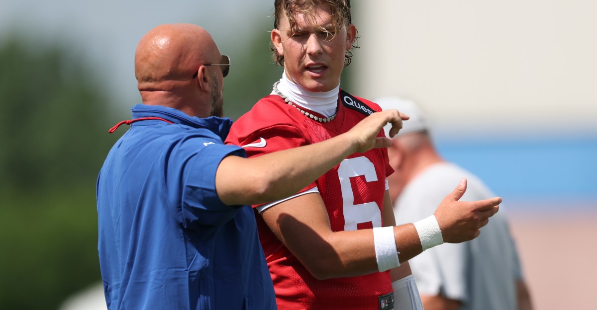 Starting Jaxson Dart was the only choice Giants’ coach Brian Daboll had