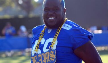 Rams injury report: Steve Avila, Kevin Dotson both in danger of missing game