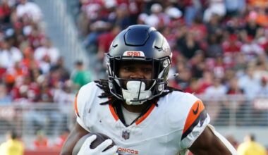 Denver Broncos vs. Tennessee Titans inactives: Week 1