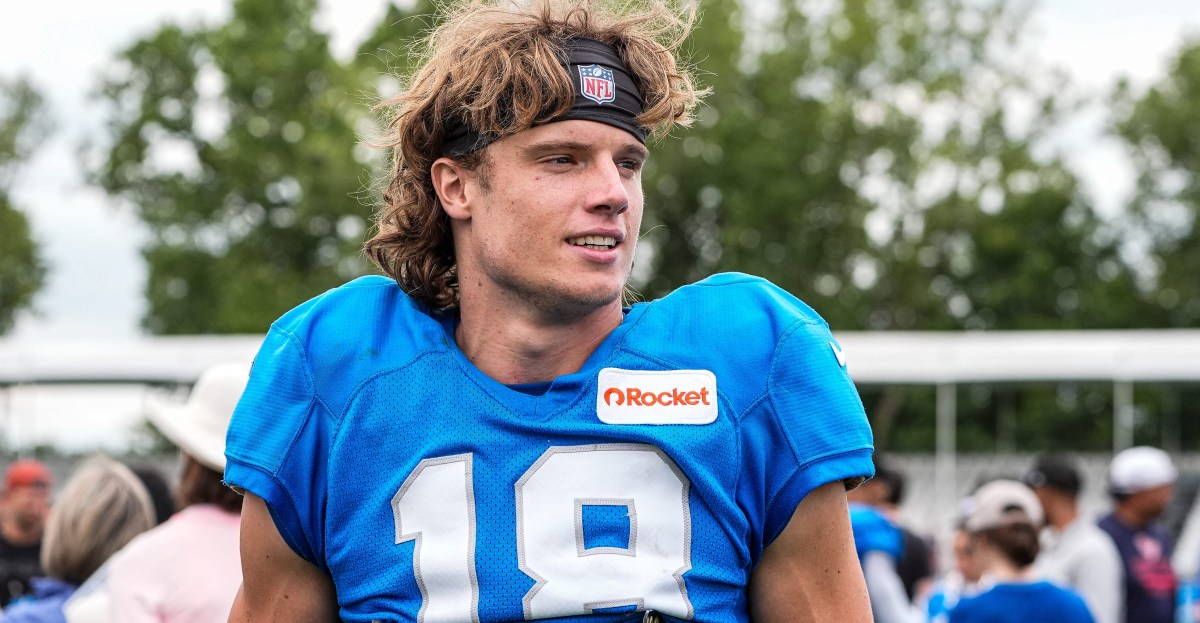 Lions injury news: Isaac TeSlaa among 3 players missing from 1st practice