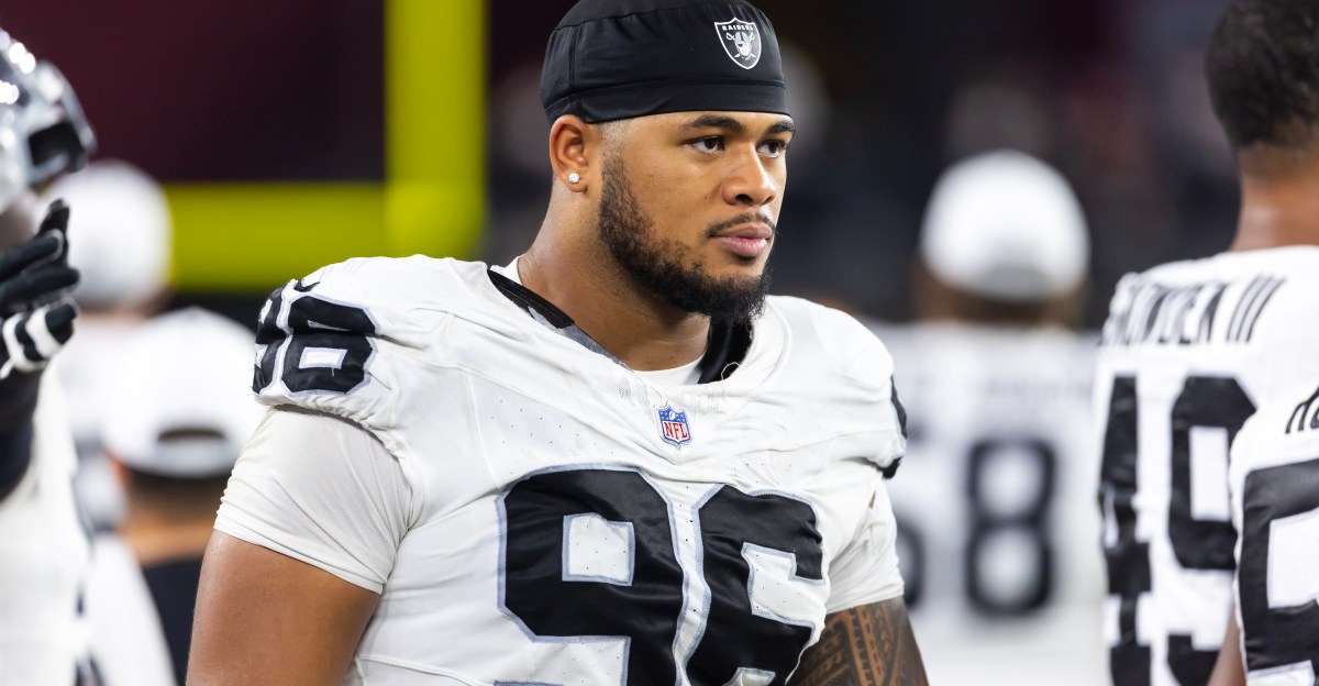 Raiders: Jonah Laulu, one bright spot against Commanders