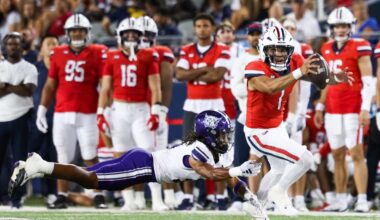 Arizona football opens as small underdog vs. Iowa State