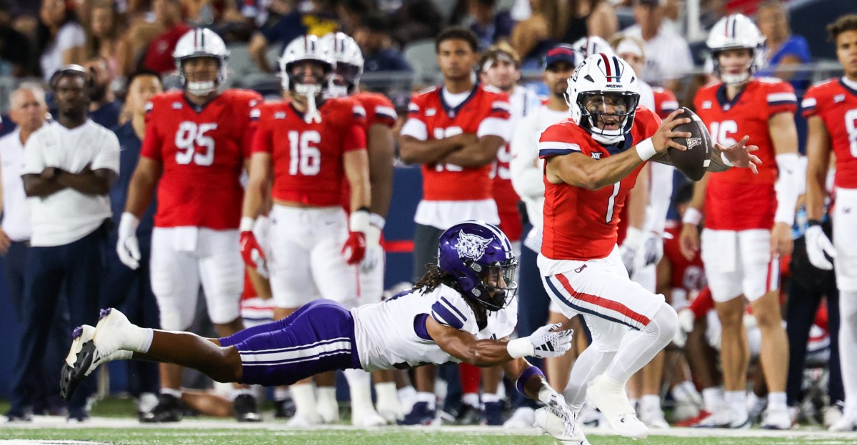 Arizona football opens as small underdog vs. Iowa State