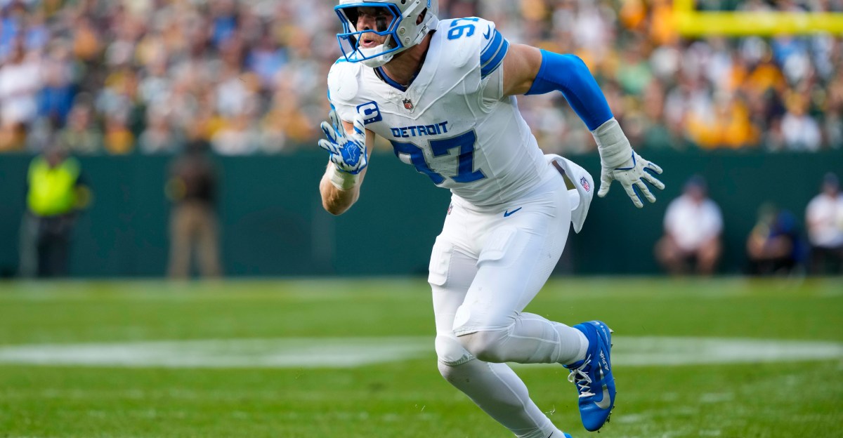 Don’t expect Aidan Hutchinson to drop into coverage much anymore