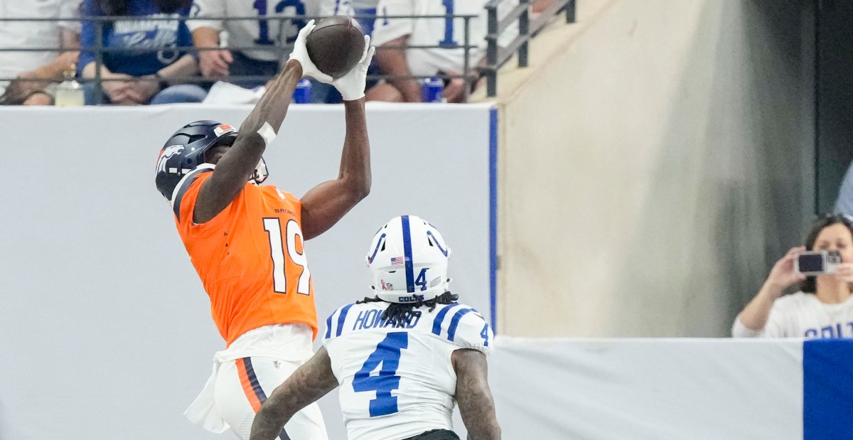 Denver Broncos at Indianapolis Colts first quarter recap