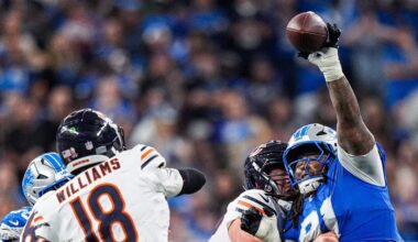 Detroit Lions Week 2 snap counts: Shake up on the interior DL