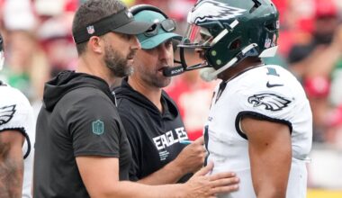 The Eagles’ offense is stuck in the mud, again