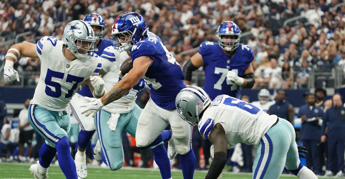 Can the New York Giants score touchdowns in the red zone?