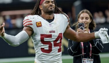 Fred Warner claims Week 2 honor after standout display