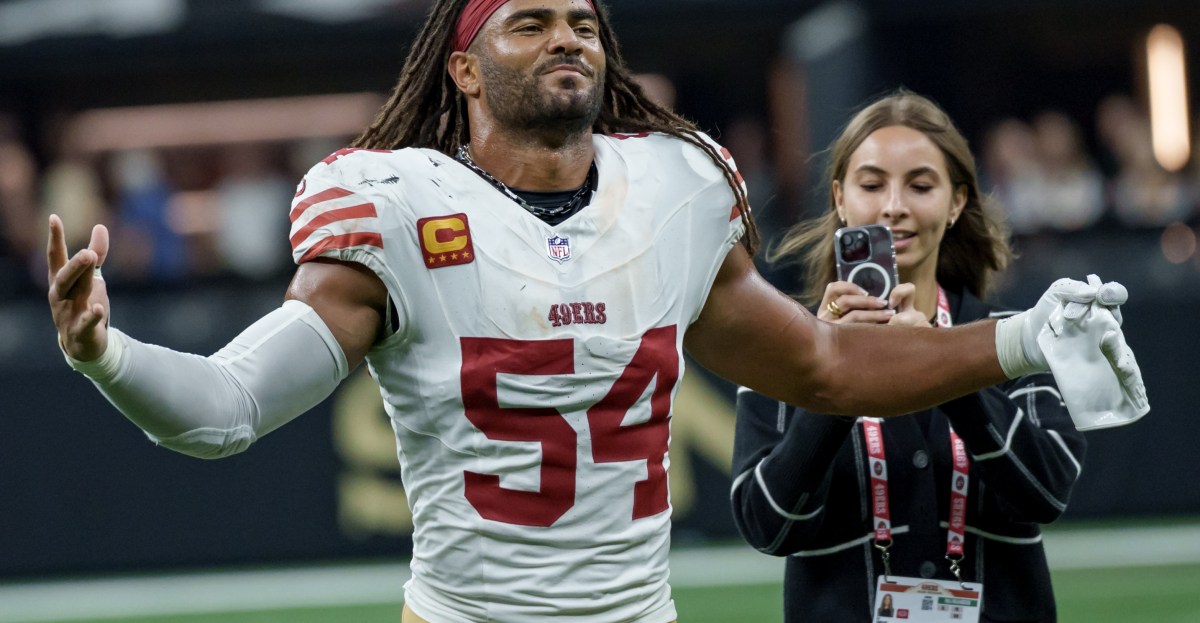 Fred Warner claims Week 2 honor after standout display