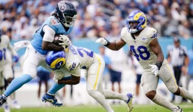 Terps in the NFL Week 3: Okonkwo flashes amid Titans’ early-season struggles