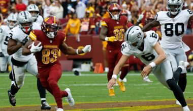 Raiders’ quick slants: Commanders edition