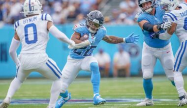 NFL week four power rankings and the Tennessee Titans