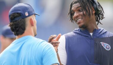 Cam Ward injury listed as limited in Titans Wednesday practice