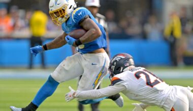 Chargers-Giants Live Game Recap: Bolts take aim at rookie QB Jaxson Dart in NFL debut