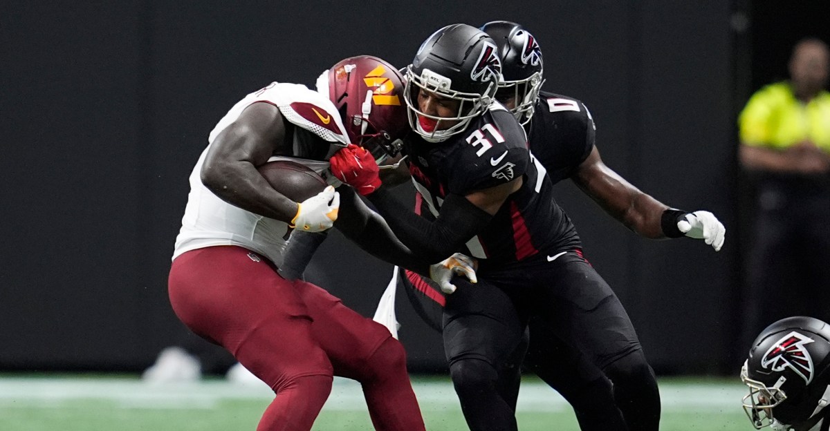 Falcons offense comes to life as they punish Commanders 31-24