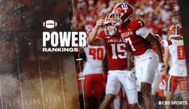 College Football Power Rankings: Indiana skyrockets after blowout win over Illinois as Illini plummet
