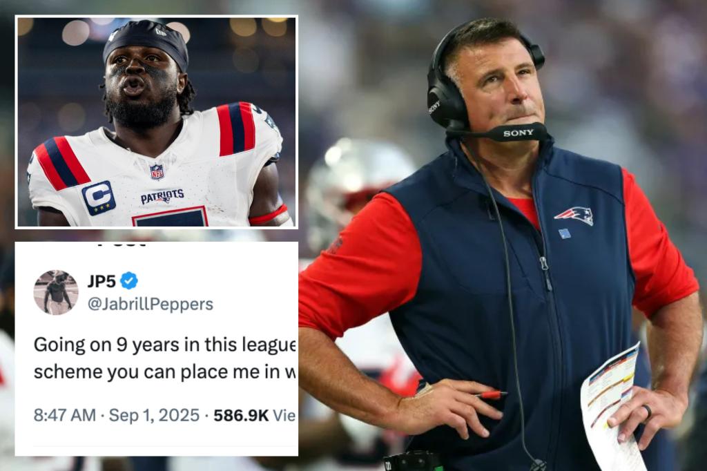Mike Vrabel gets cryptic over reason Patriots dumped Jabrill Peppers