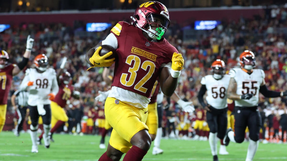 2025 Fantasy Football Draft Prep: Jacory Croskey-Merritt among 10 biggest risers, plus 10 fallers to know