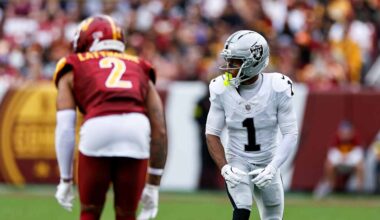 Despite Tre Tucker’s trio of TDs, Raiders were overpowered by Commanders in Week 3 loss
