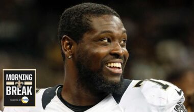 Terron Armstead honored as Legend of the Game for Saints' home opener