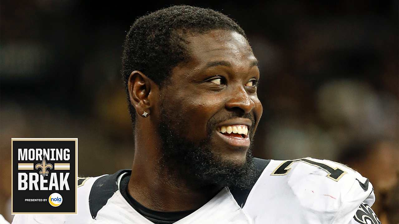 Terron Armstead honored as Legend of the Game for Saints' home opener