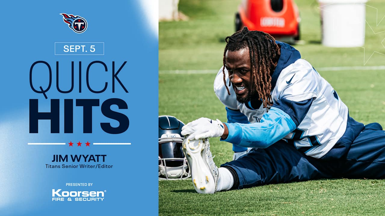 Quick Hits on the Titans After Friday's Practice - Tennessee Titans