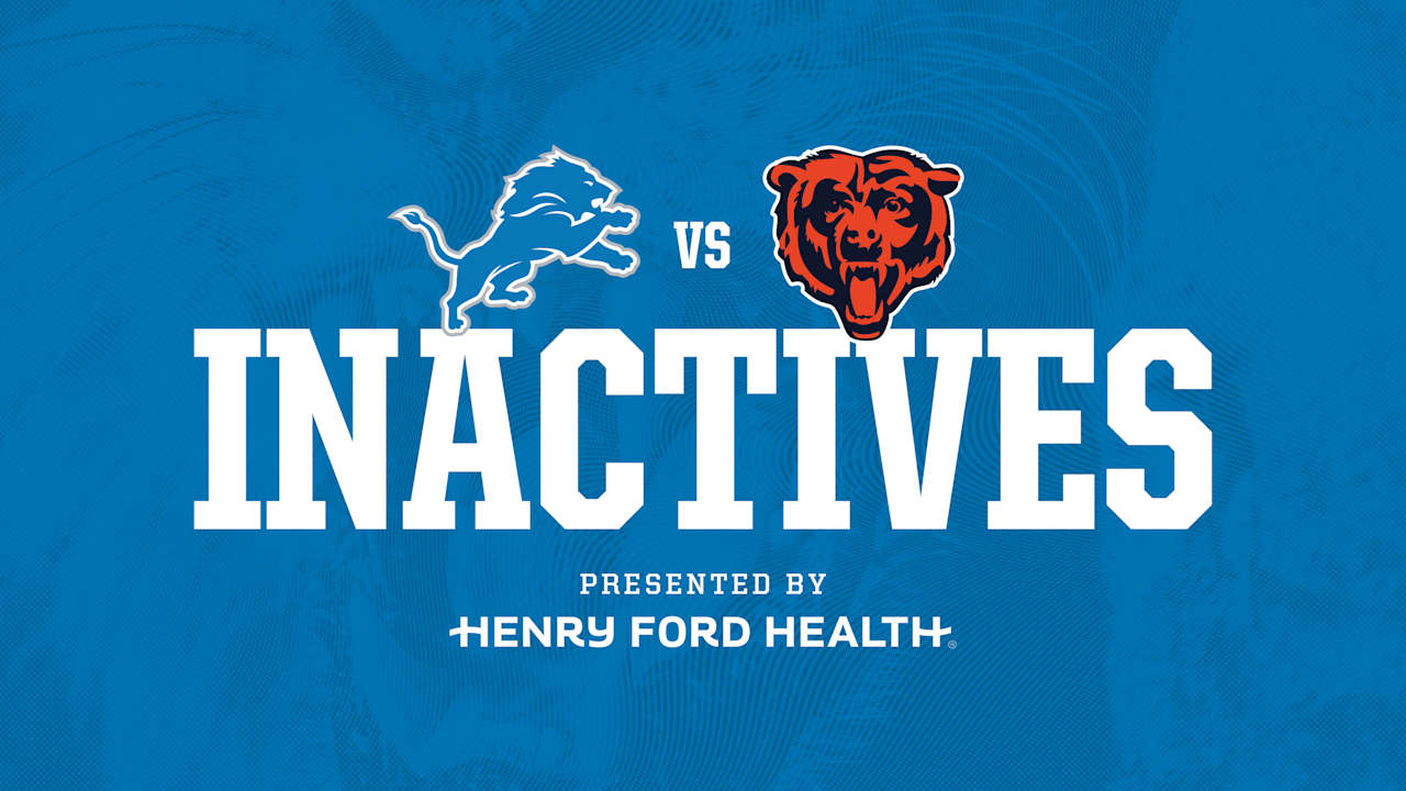 Chicago Bears vs. Detroit Lions