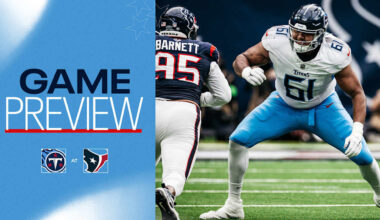 Titans Travel to Meet Division Rival Texans