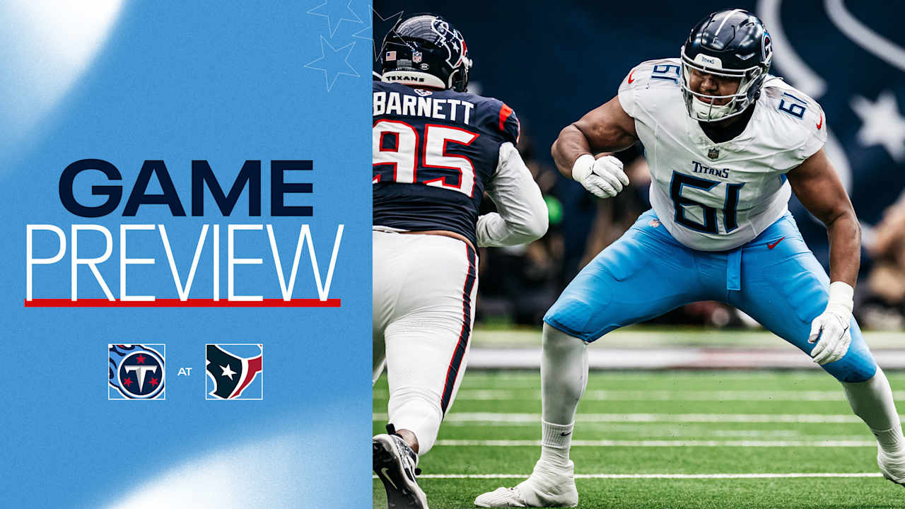 Titans Travel to Meet Division Rival Texans