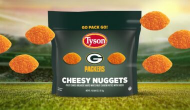 Packers, Tyson Foods announce partnership featuring new Cheesy Nuggets