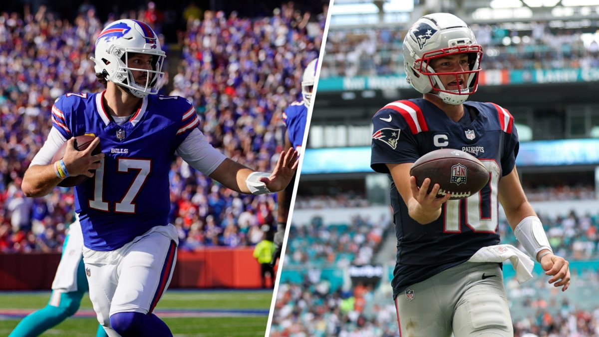 Drake Maye’s early career ‘eerily similar’ to Josh Allen’s – NBC Boston