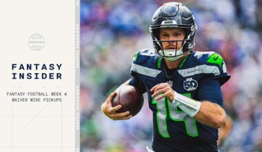 Top Week 4 Pickups At Each Position