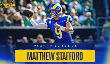 Rams quarterback Matthew Stafford moves past uncharacteristic off game vs. Eagles in Week 3, on to Week 4 vs. Colts