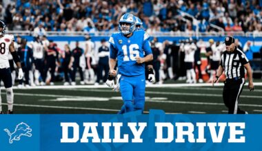 Detroit Lions' Jared Goff named NFC Offensive Player Week for performance vs. Chicago Bears