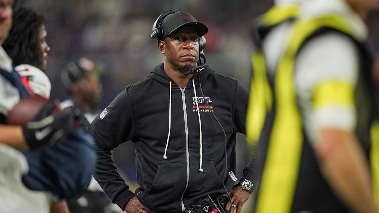 Raheem Morris discusses coaching changes, personnel movements