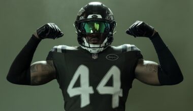 Jets LB Jamien Sherwood Embracing Role of a First Time Captain