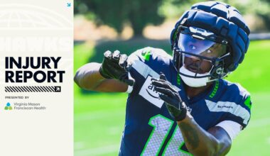 Week 1 Injury Report: Seahawks vs. 49ers