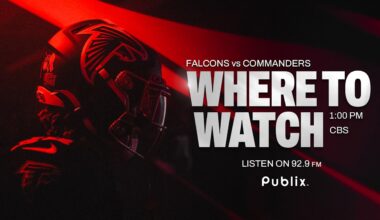 Where to watch Falcons at Panthers