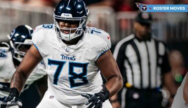 Titans Promote Tackle Brandon Crenshaw-Dickson to the Team’s 53-Man Roster