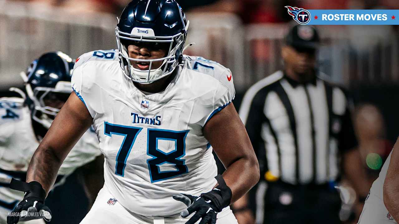 Titans Promote Tackle Brandon Crenshaw-Dickson to the Team’s 53-Man Roster