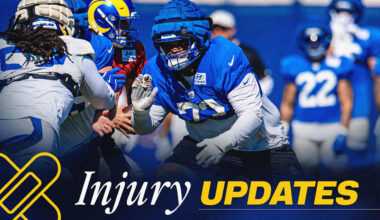 Sean McVay says offensive lineman Steve Avila will be limited in Wednesday's practice; Avila's status for Week 4 vs. Colts still to be determined