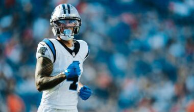 Four games in, Tetairoa McMillan on solid pace, still hungry for more