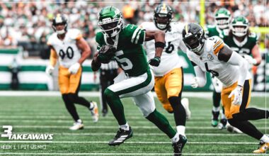 3 Takeaways | Offense Shines in High-Scoring Battle vs. Steelers