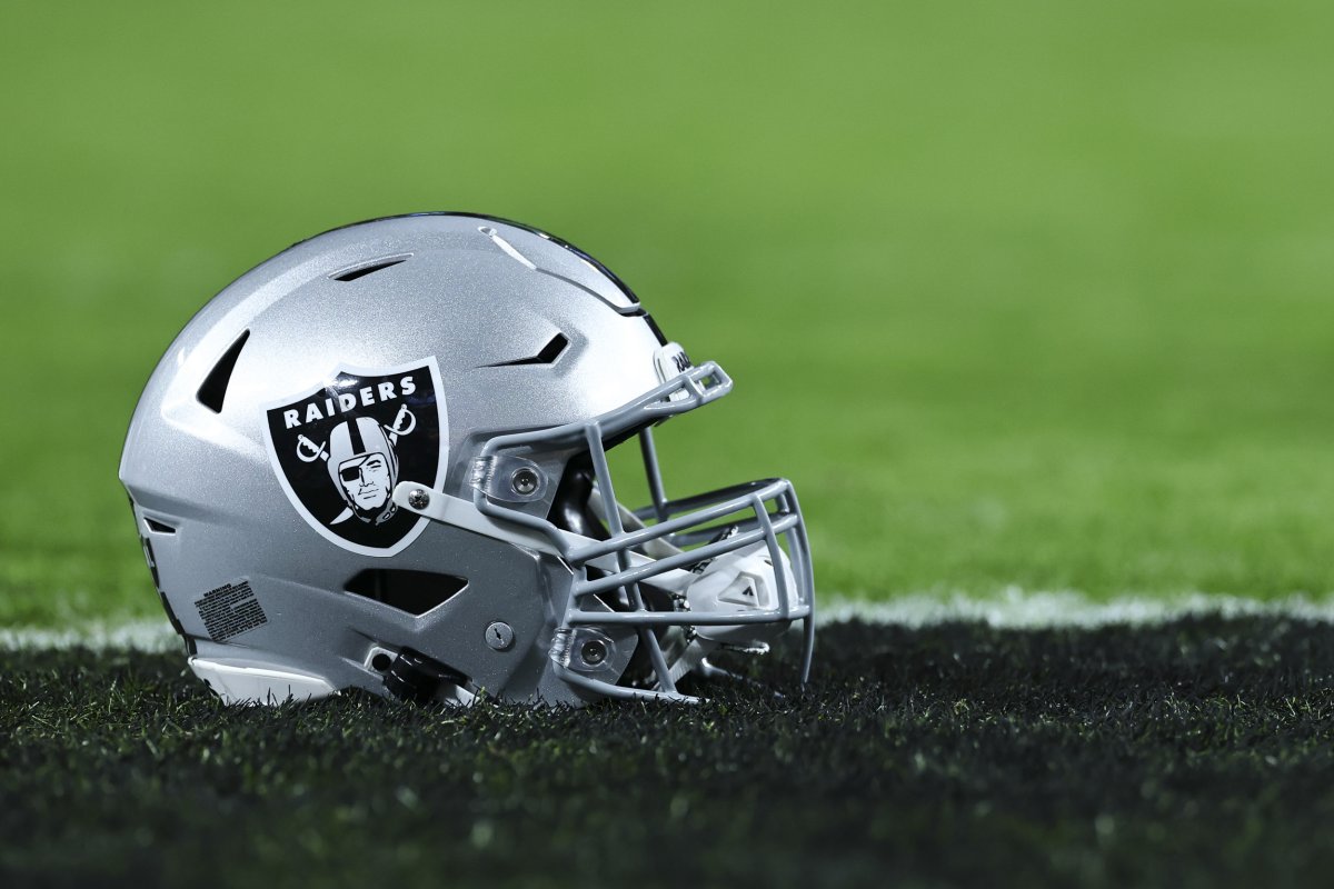 Las Vegas Raiders helmet